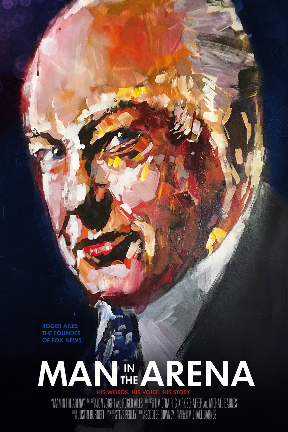 L'affiche du film Man in the Arena