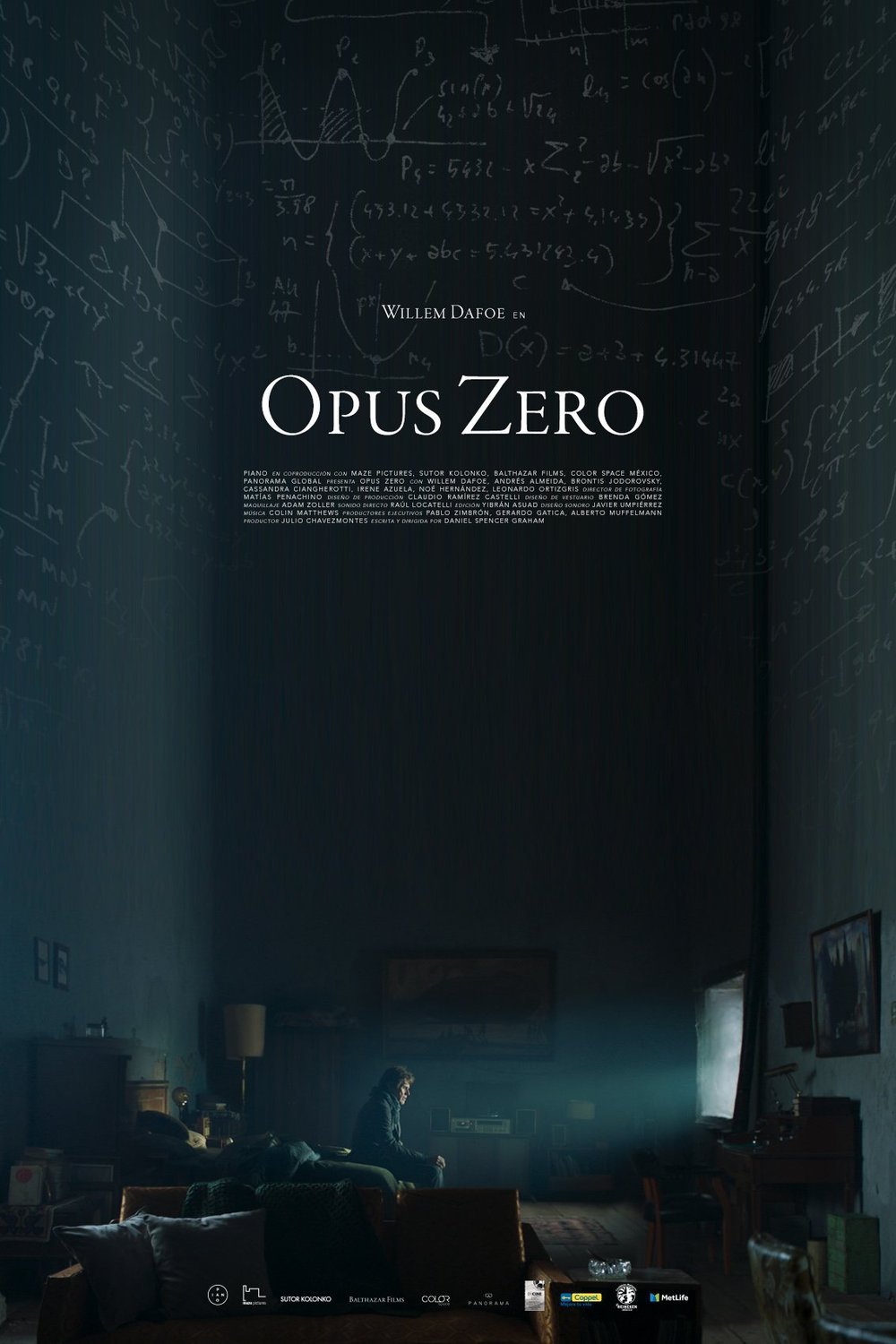 L'affiche originale du film Opus Zero en espagnol