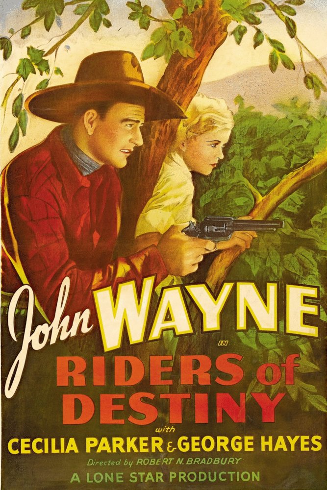 L'affiche du film Riders of Destiny