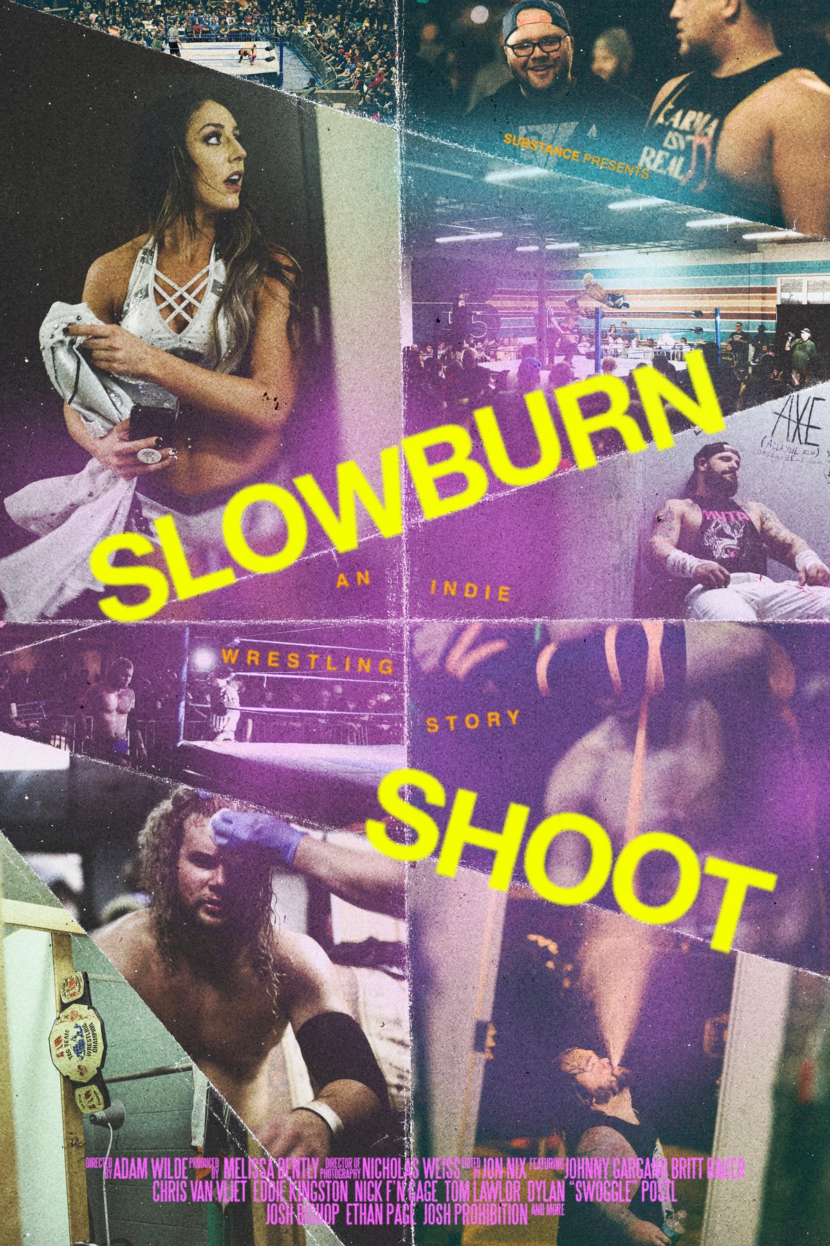 Poster of the movie Slowburn Shoot: An Indie Wrestling Story [2026]