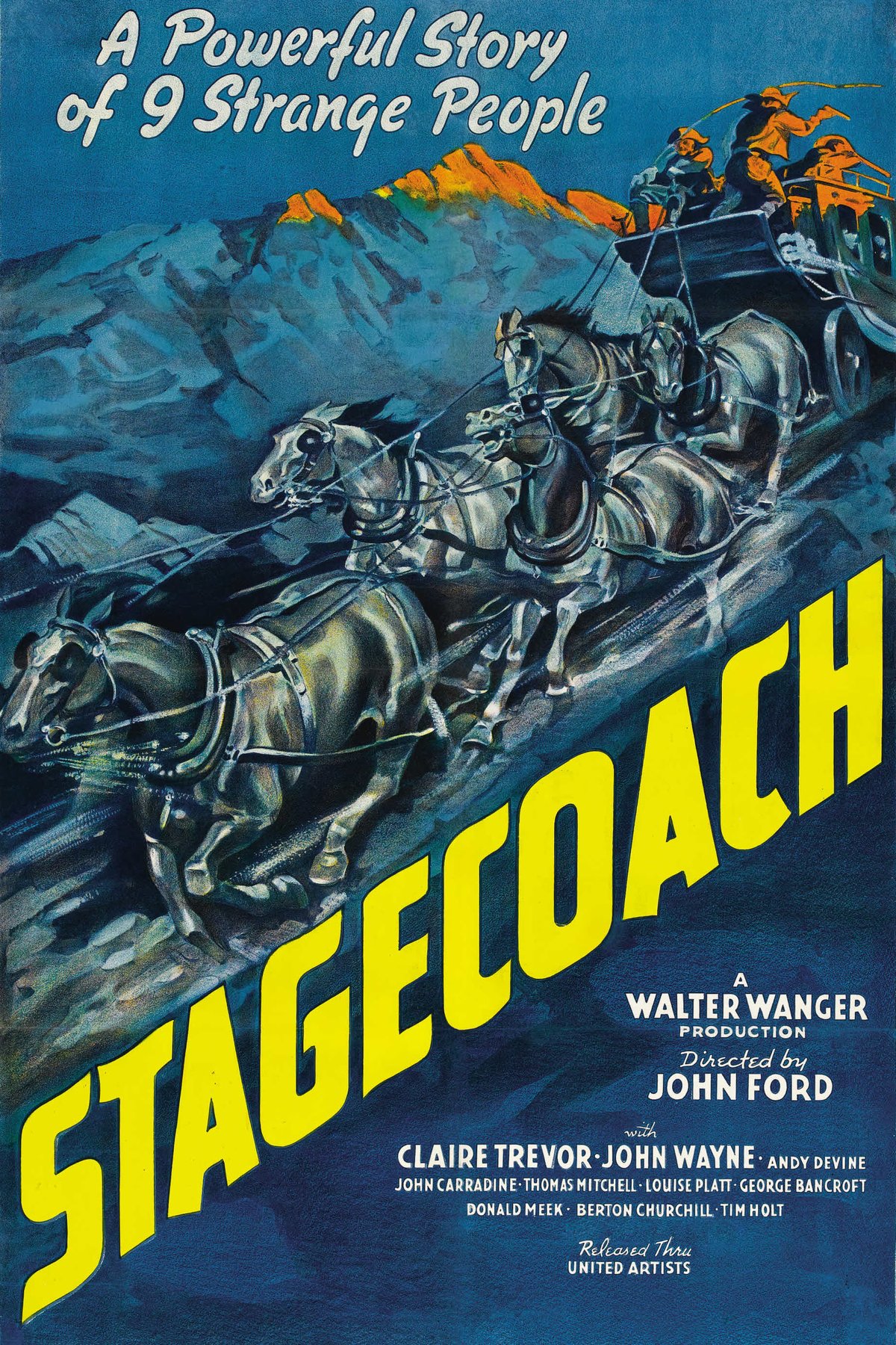 Poster of the movie Stagecoach to Lordsburg [1939]