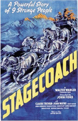 L'affiche du film Stagecoach