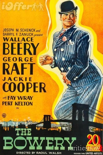 L'affiche du film The Bowery