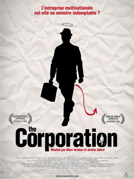 L'affiche du film The Corporation