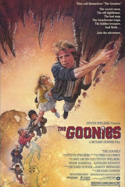 L'affiche du film Les Goonies v.f.