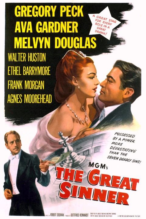 L'affiche du film The Great Sinner