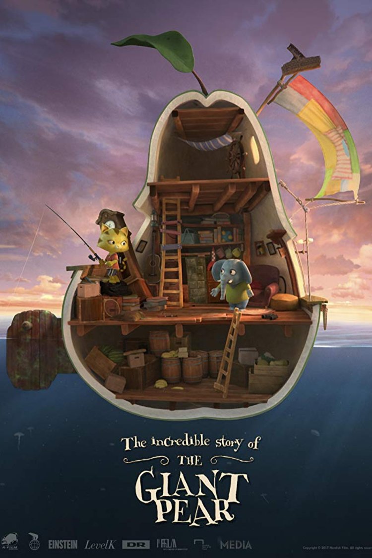 L'affiche du film The Incredible Story of the Giant Pear [2017]