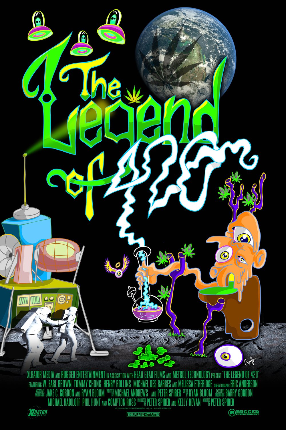 L'affiche du film The Legend of 420