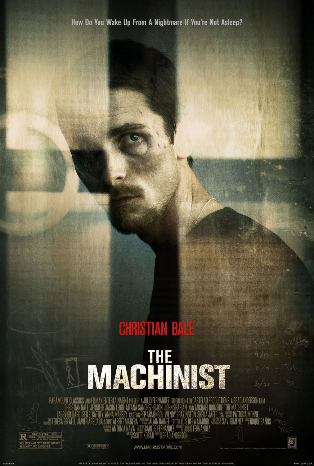 Poster of the movie The Machinist [2004]