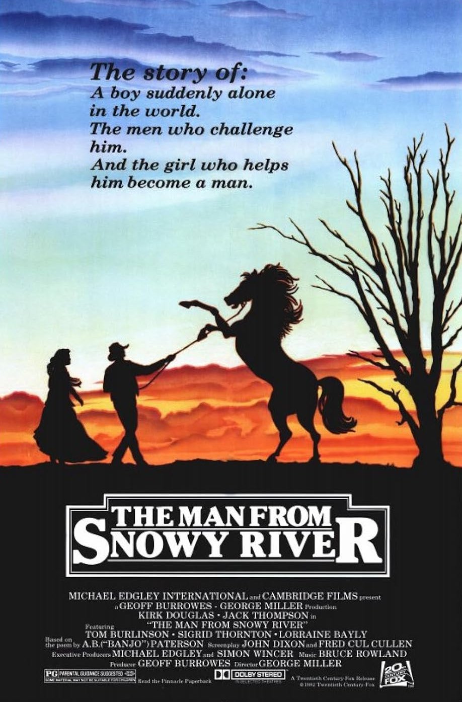 Poster of the movie The Man from Snowy River