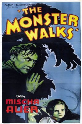 L'affiche du film The Monster Walks
