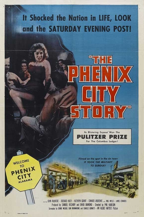 L'affiche du film The Phenix City Story