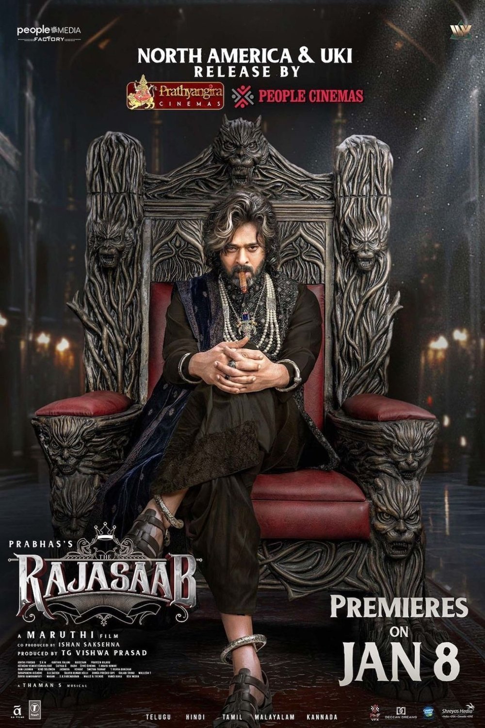 L'affiche du film The RajaSaab