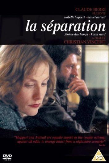 Poster of the movie La Séparation