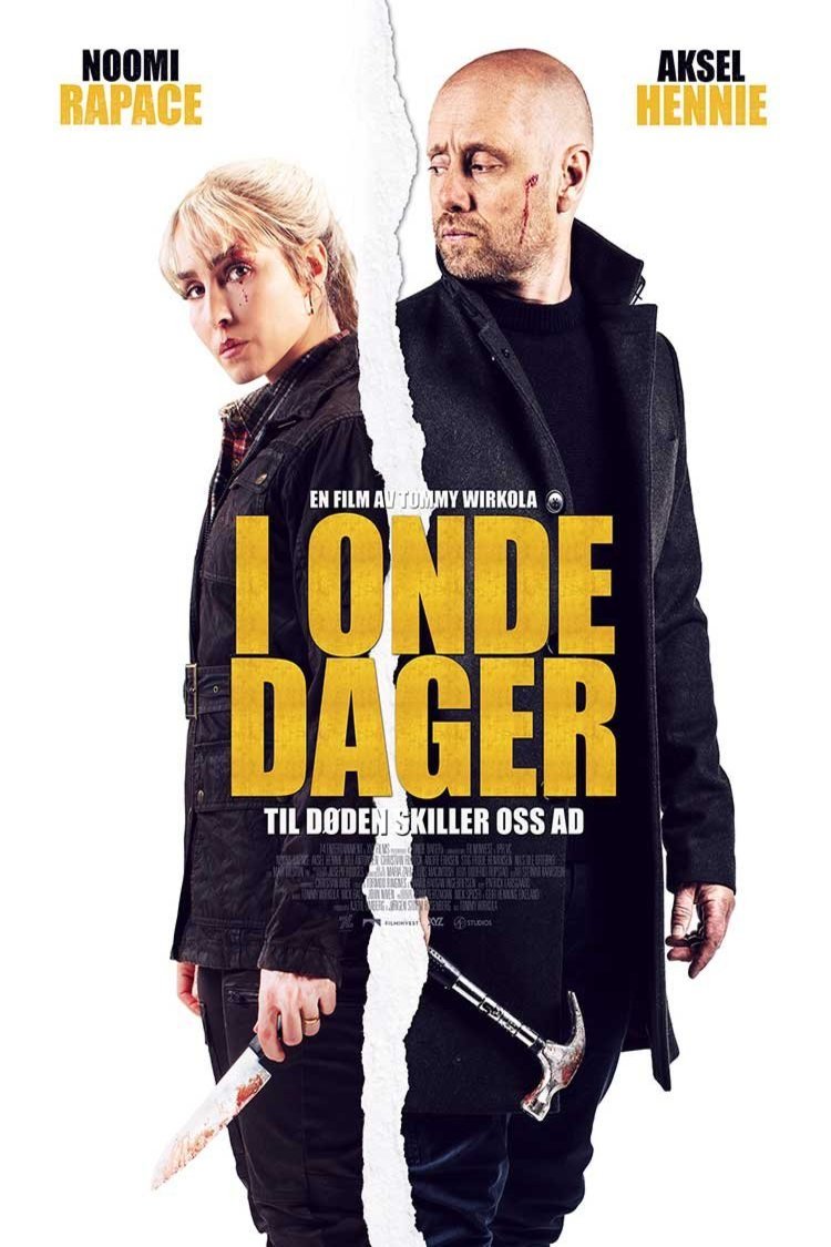 L'affiche originale du film I onde dager en norvégien