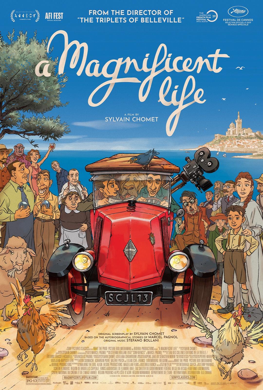 L'affiche du film A Magnificent Life [2025]