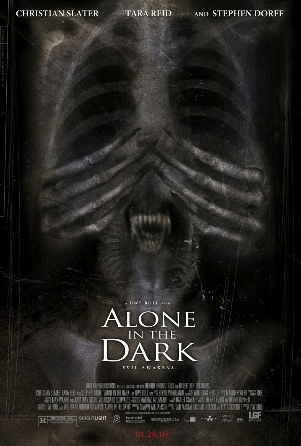 L'affiche du film Alone in the Dark