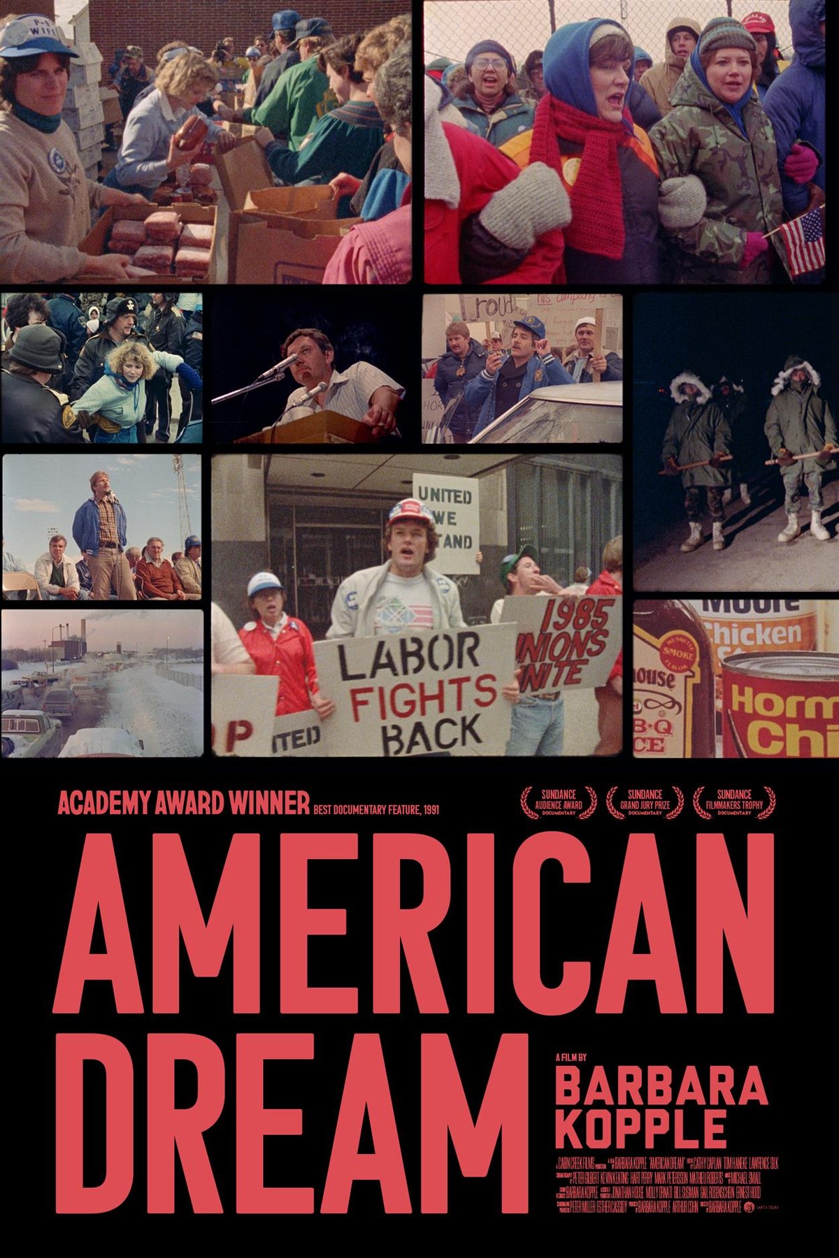 L'affiche du film American Dream [1990]