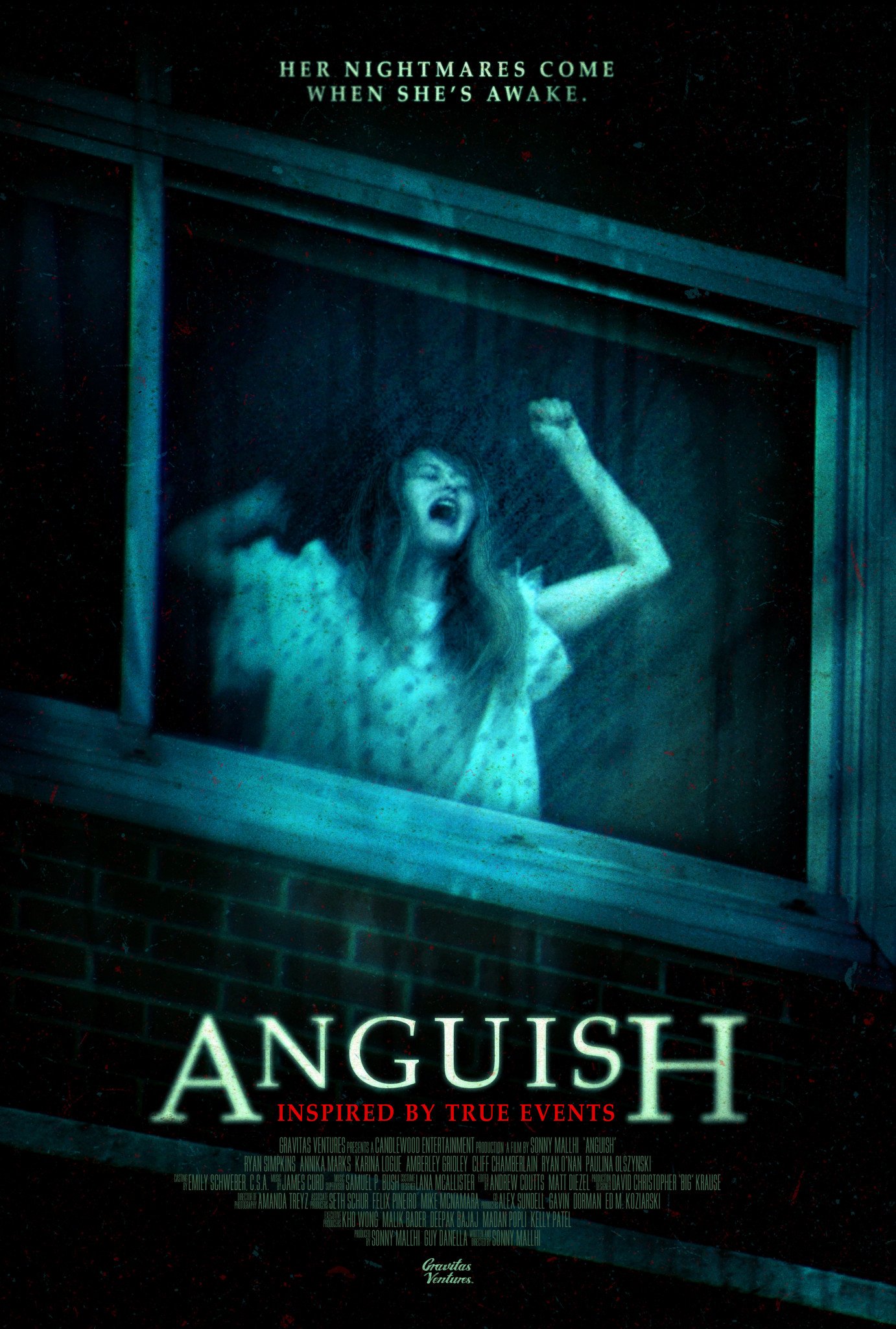 L'affiche du film Anguish