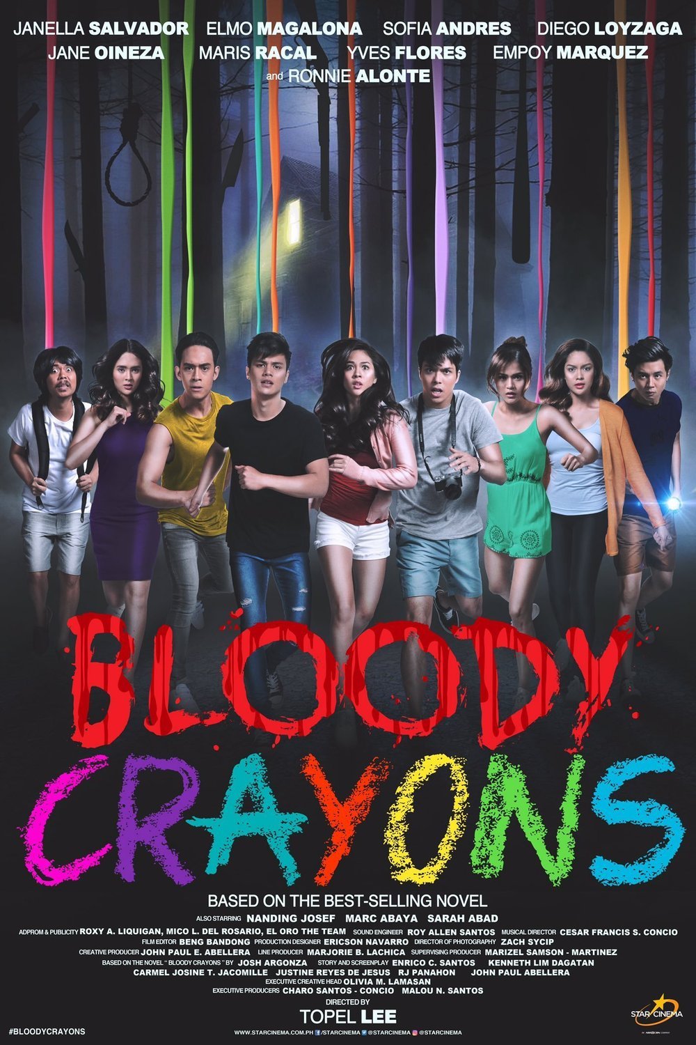 L'affiche du film Bloody Crayons