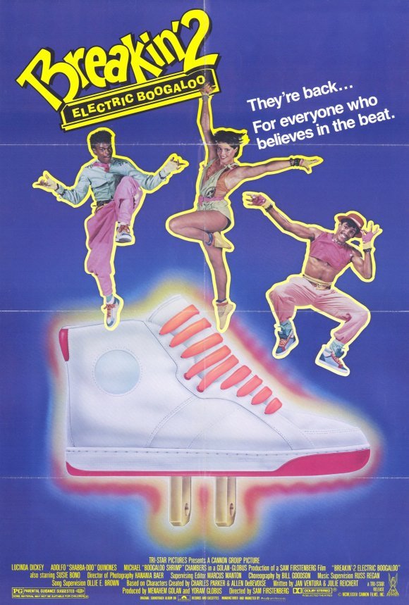 L'affiche du film Breakin' 2: Electric Boogaloo