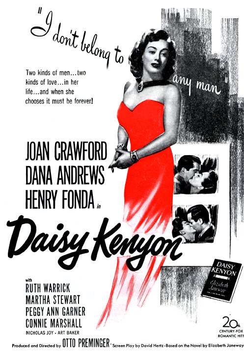 L'affiche du film Daisy Kenyon