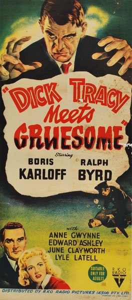 L'affiche du film Dick Tracy Meets Gruesome