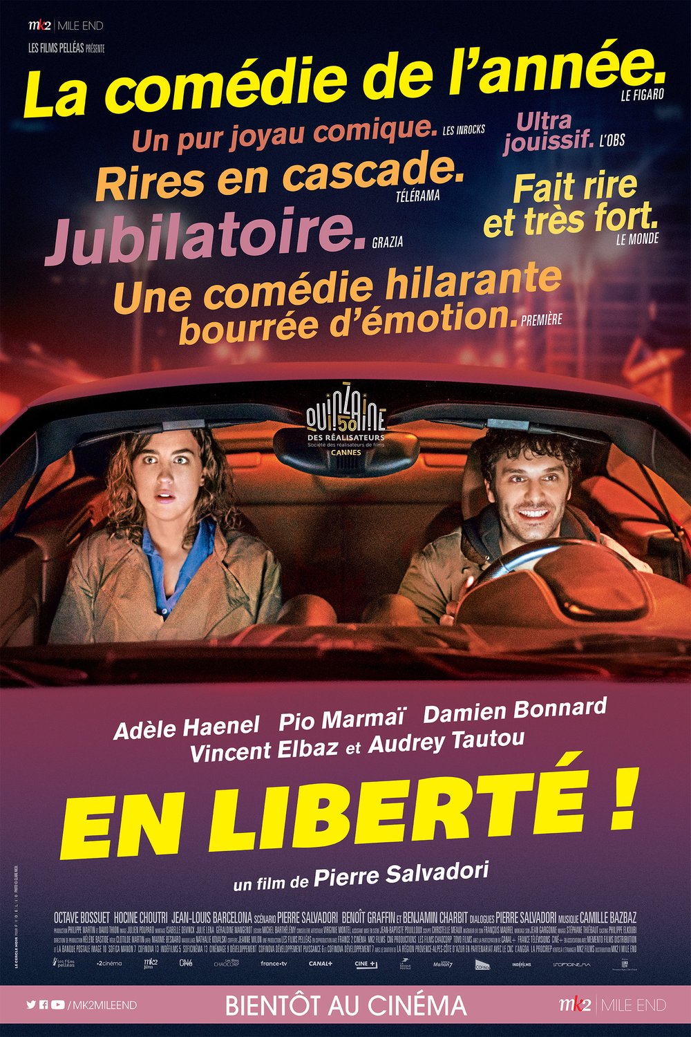 L'affiche du film En liberté!