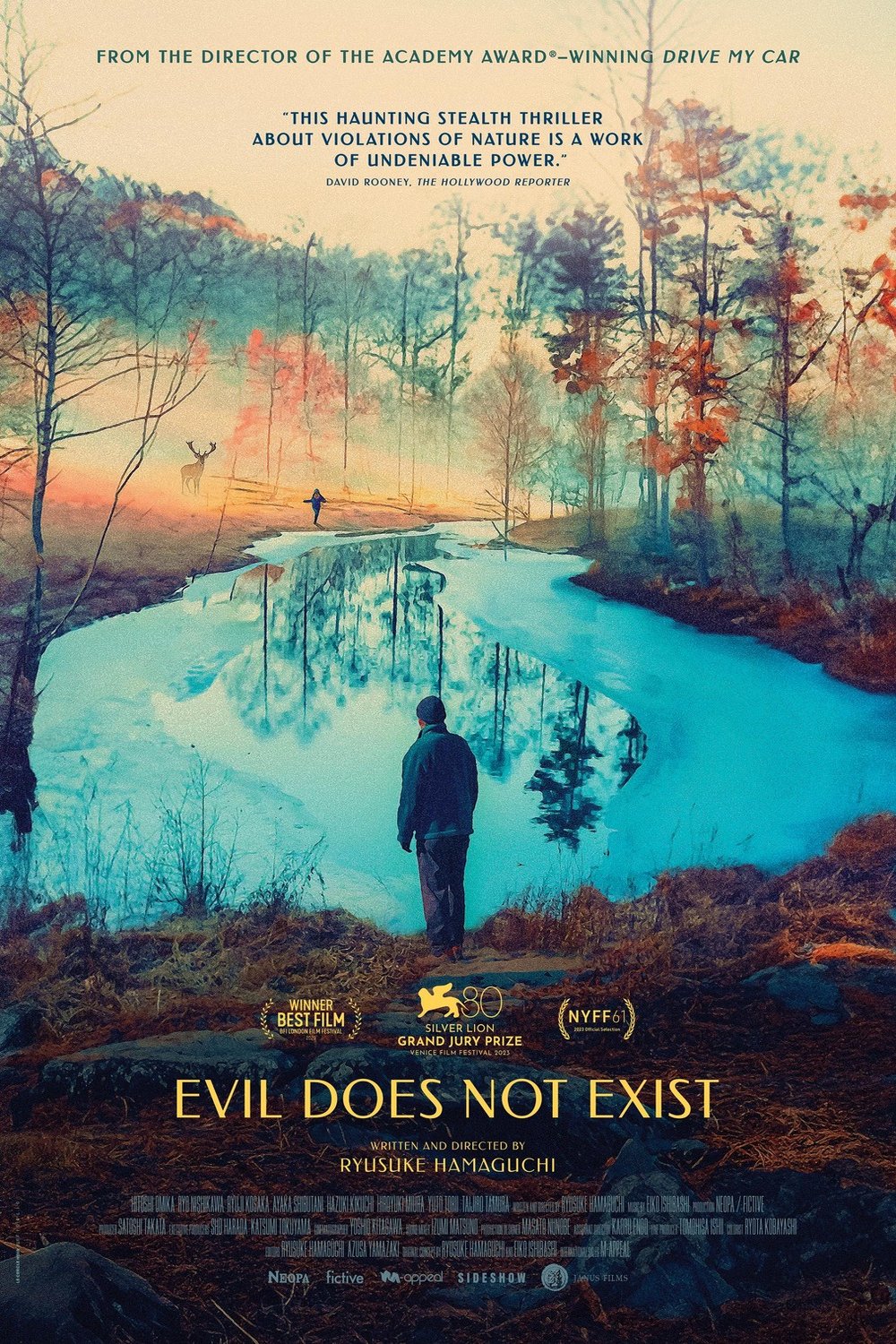 L'affiche du film Evil Does Not Exist