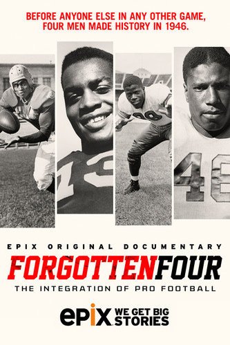 L'affiche du film Forgotten Four: The Integration of Pro Football