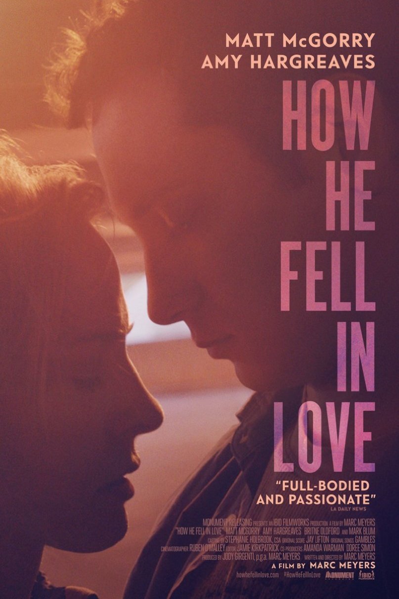 L'affiche du film How He Fell in Love