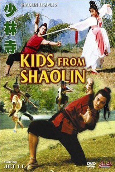 L'affiche originale du film Kids from Shaolin en Cantonais