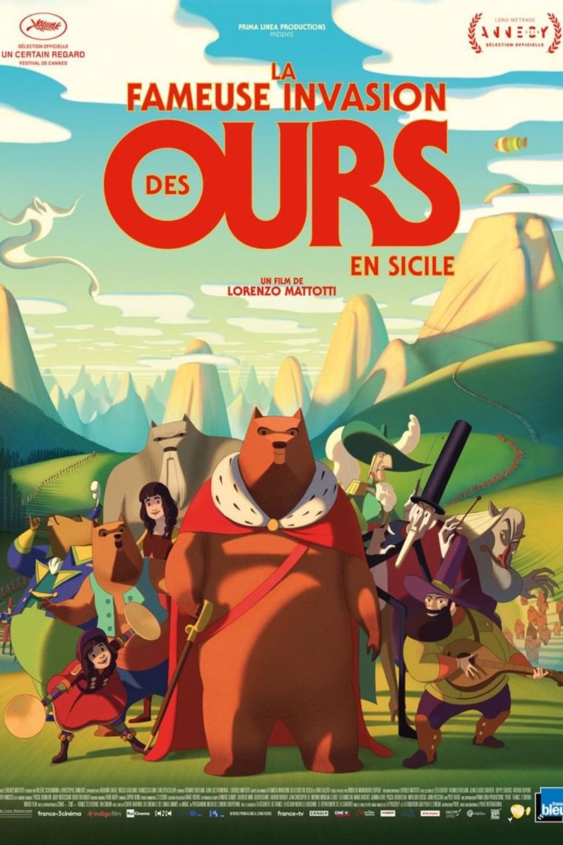 L'affiche du film La fameuse invasion des ours en Sicile