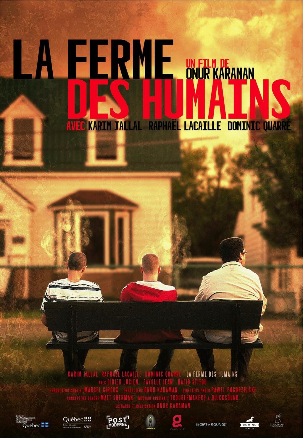 L'affiche du film La Ferme des humains