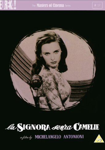 L'affiche originale du film La Dame sans camélias en italien