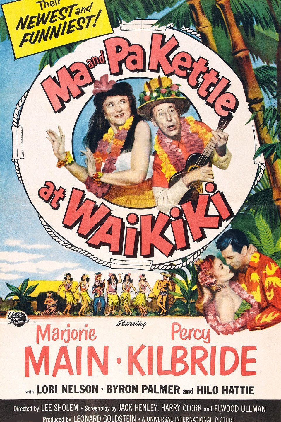 Poster of the movie Ma and Pa Kettle at Waikiki