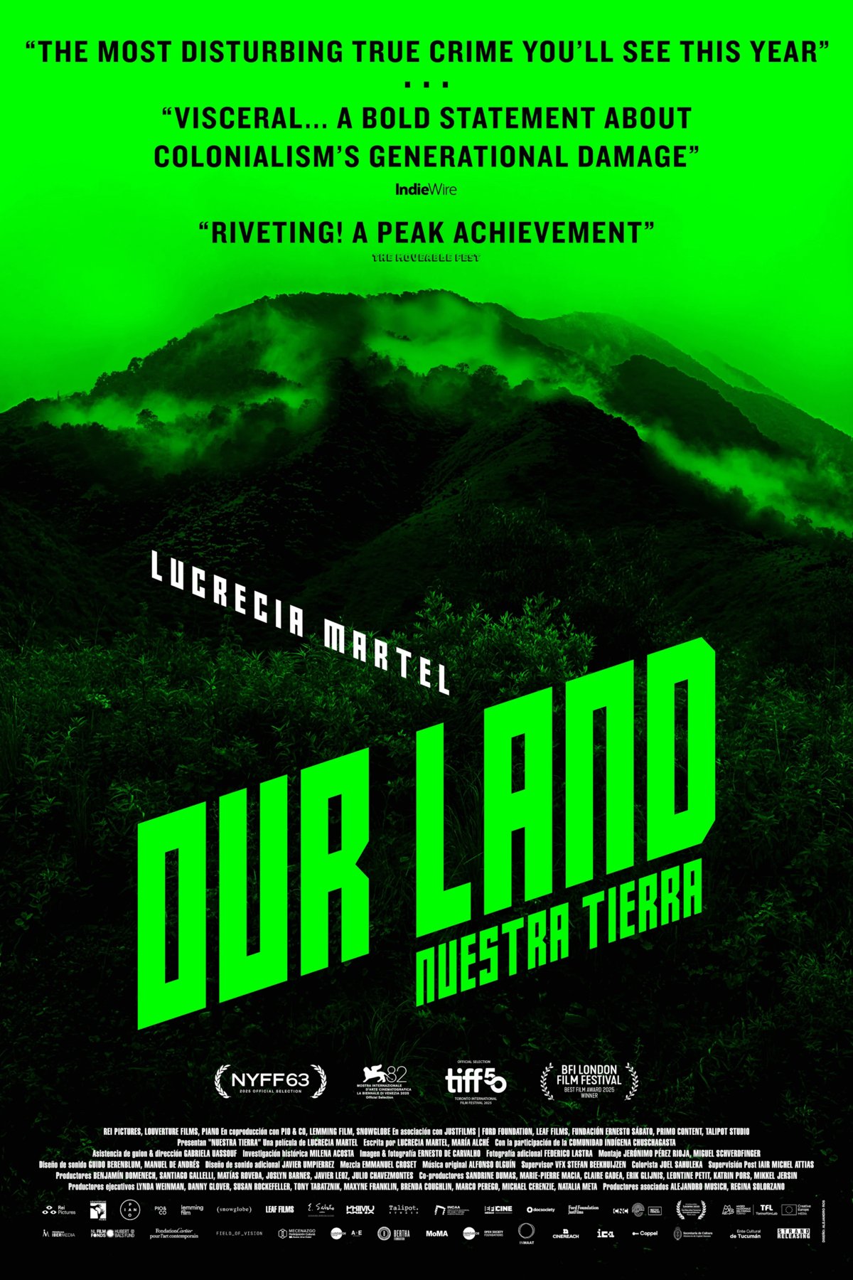L'affiche du film Our Land [2025]