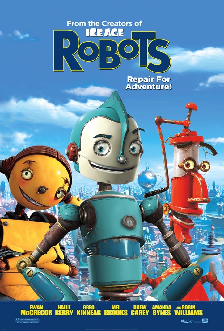 L'affiche du film Les Robots v.f.