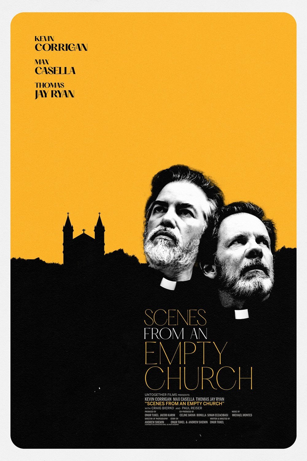L'affiche du film Scenes from an Empty Church [2021]