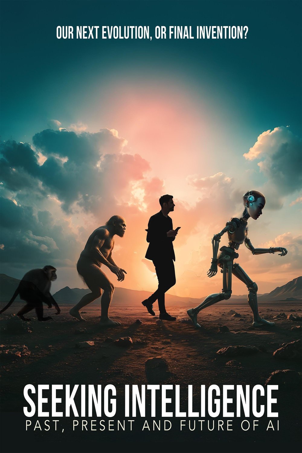 L'affiche du film Seeking Intelligence: Past, Present and Future of AI [2025]
