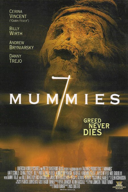L'affiche du film Seven Mummies