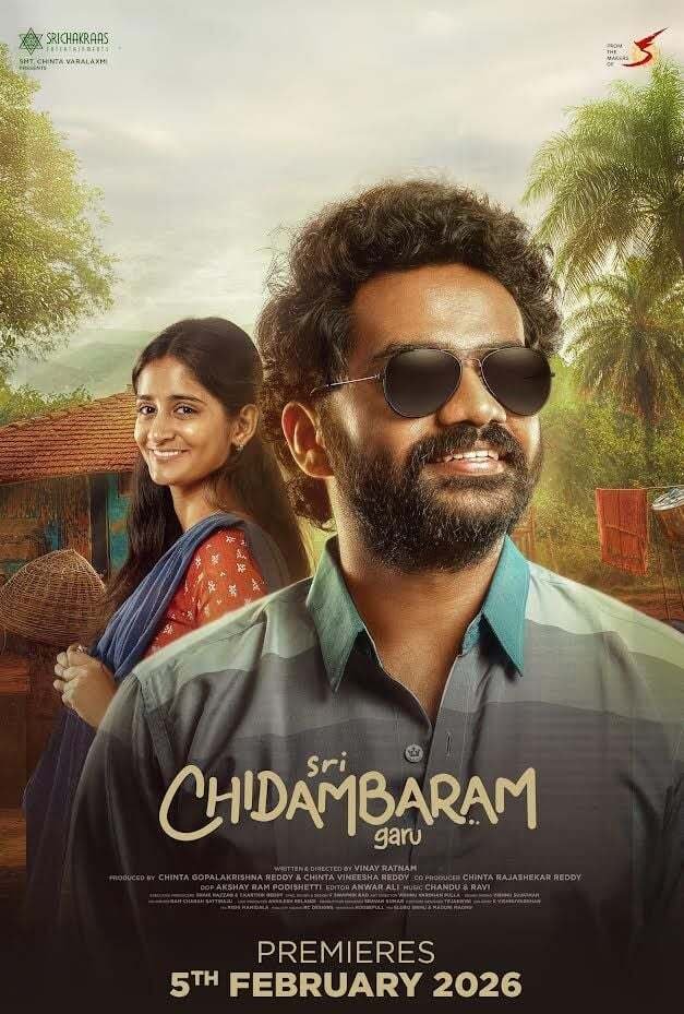 L'affiche du film Sri Chidambaram Garu [2026]