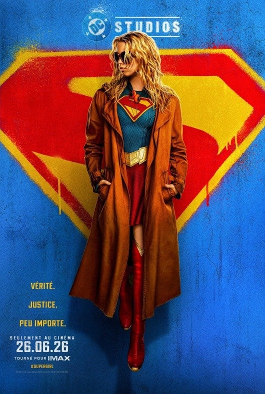L'affiche du film Supergirl v.f.