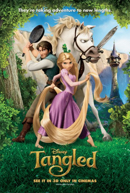 L'affiche du film Tangled