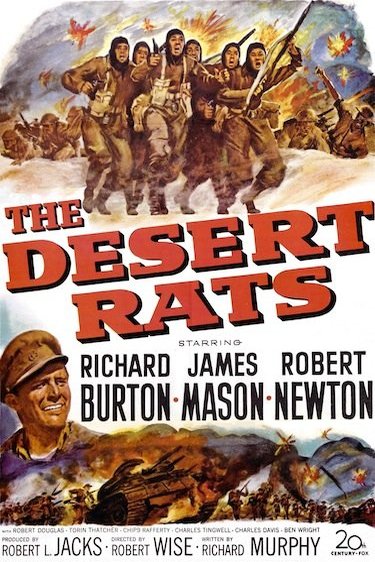 L'affiche du film The Desert Rats
