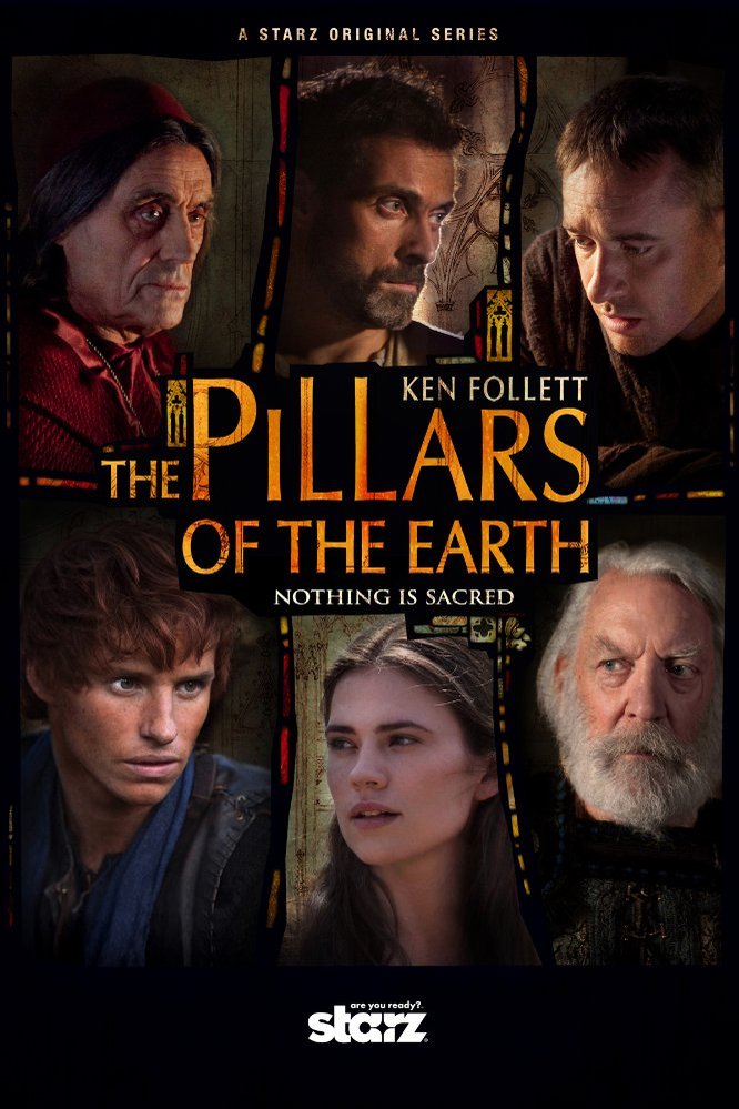 L'affiche du film The Pillars of the Earth