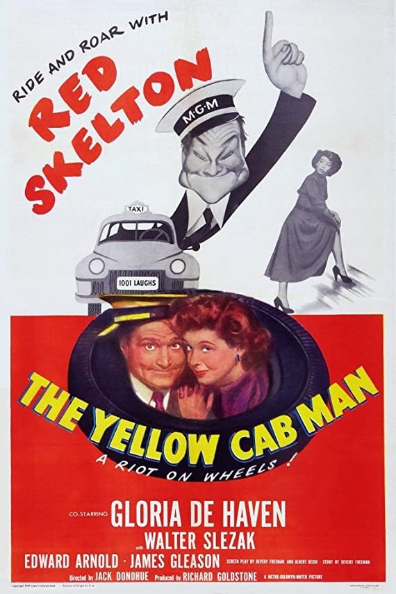 L'affiche du film The Yellow Cab Man