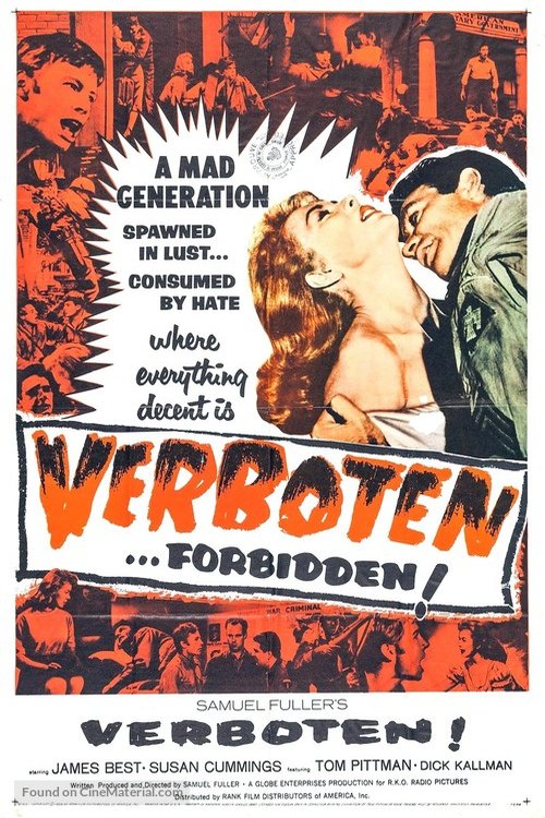 Poster of the movie Verboten!
