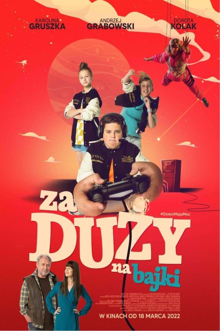 L'affiche originale du film Za duzy na bajki en polonais