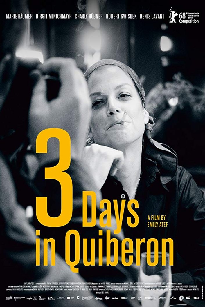L'affiche du film 3 Days in Quiberon